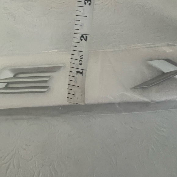 3D Letters ABS Front Hood Explorer matt Silver - Picture 7 of 9